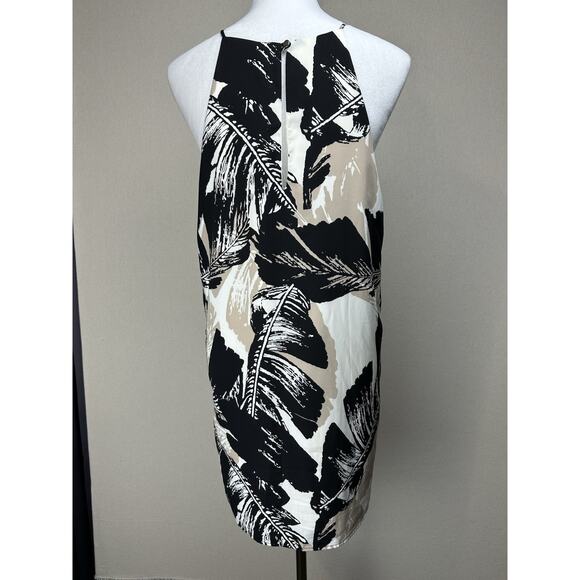 Tyche Sun Dress Tropical Knee Length Made in the USA Size Large Beach Cruise - Picture 5 of 13